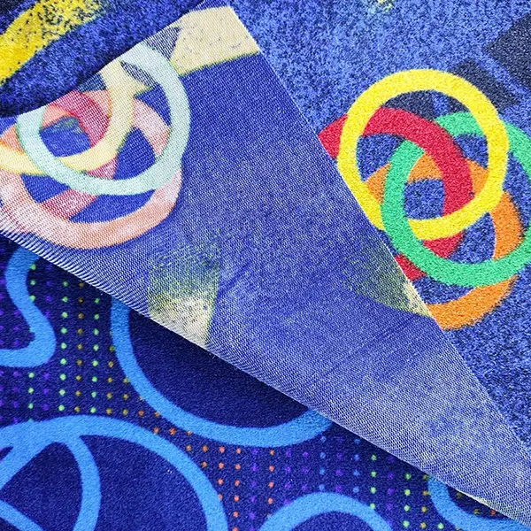 Tela estampada de autobuses